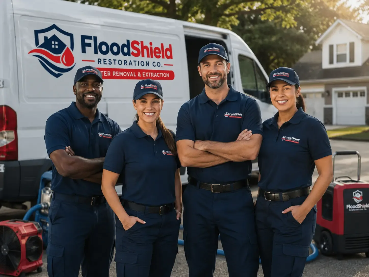 Flood Damage Restoration company in Grottoes, VA